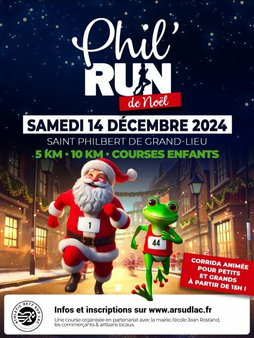 Phil Run de Noël le 14 décembre 2024