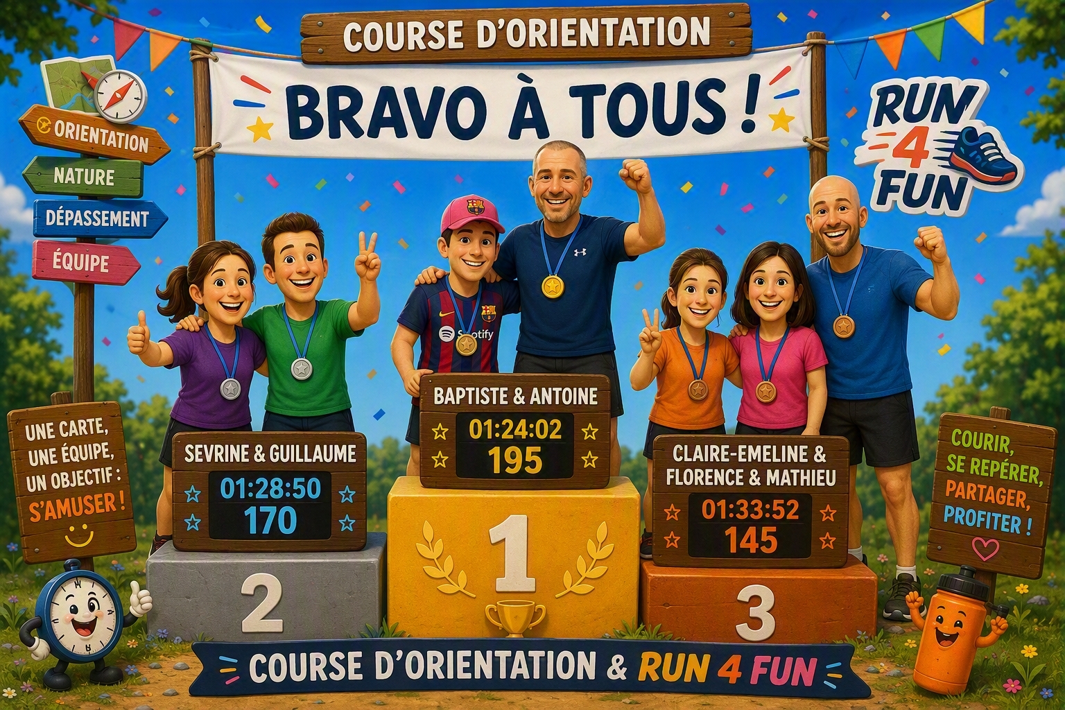 Résultat de la CO R4F