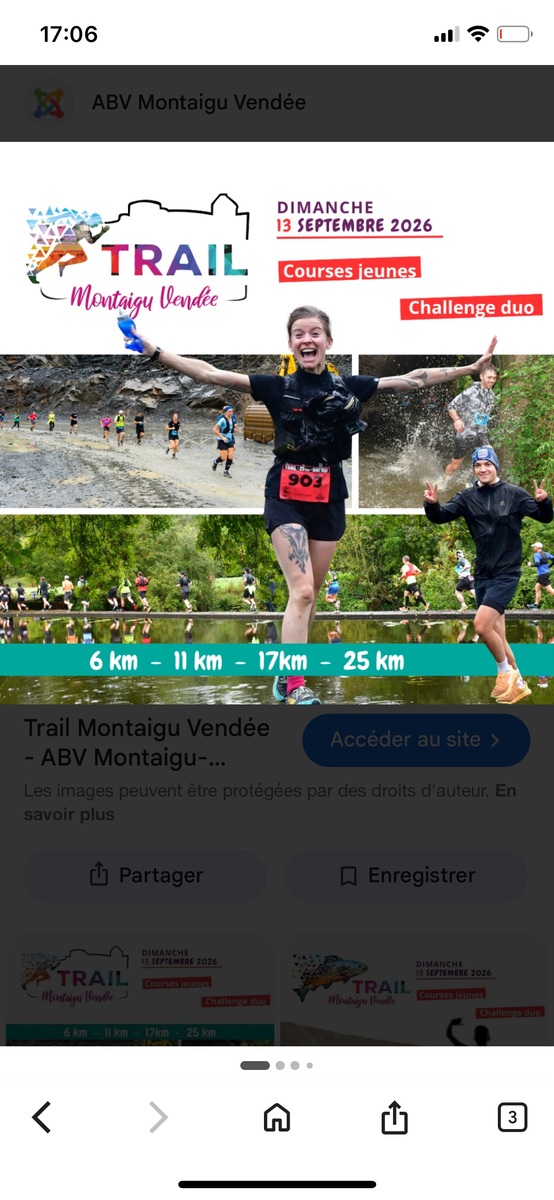 Trail Montaigu Vendée