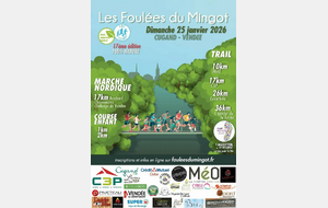 Les foulées du Mingot (Inscription le 1er/11/2025)